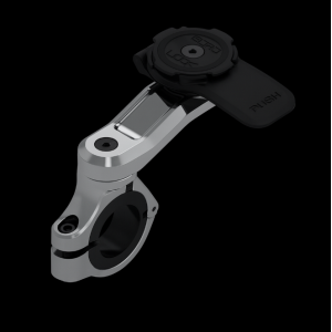 Support de montage guidon QUAD LOCK Pro Chrome | OPTIMATE MOTO